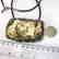 Extraordinary old handmade pendant white Baltic amber - 6