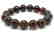 Baltic Amber Bracelet Dark Cognac Colour Beads - 7