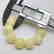 Baltic amber Bracelet 40.5g big butter beads ø18.6mm - 5