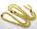 Japa mala luck necklace Baltic amber beads lemon&cognac - 6