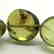 Vintage necklace green amber with antique insect - 4