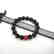 Bracelet Baltic amber Coral black&red ø10mm 13.4 grams - 4