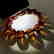 Bracelet Baltic amber cognac olive shape 17 gr - 4