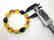 Bracelet Baltic amber multi color olive shape 26.1 gr - 9