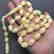 Misbaha tesbih Baltic amber white 33 beads 16x11mm 39.3 - 7