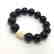 Bracelet Baltic amber cherry beads ø14mm & white barrel - 3