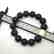 Bracelet Baltic amber cherry beads ø14mm & white barrel - 5
