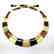 Wide Baltic amber collar necklace 20mm 46cm 20.8 grams - 3