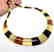Wide Baltic amber collar necklace 20mm 46cm 20.8 grams - 4