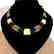 Wide Baltic amber collar necklace 20mm 46cm 20.8 grams - 9