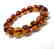 Bracelet Baltic amber beads ø13.5 mm 20 gr - 4