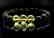 Bracelet old Baltic amber beads black&lemon 16.2 gr - 2