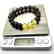 Bracelet old Baltic amber beads black&lemon 16.2 gr - 4