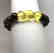 Bracelet old Baltic amber beads black&lemon 16.2 gr - 7