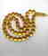 Misbaha tesbih Baltic amber honey 45 beads ø12mm 49.6 - 3