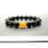 Bracelet vintage Baltic amber cherry&butterscotch beads