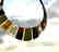 Luxury Collar Baltic amber wide necklace 35mm 47cm - 3