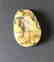 Rare white Baltic amber cabochon 38x26x10mm - 2