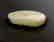 Rare white Baltic amber cabochon 38x26x10mm - 3