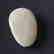 Rare white Baltic amber cabochon 38x26x10mm - 6
