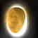 Rare white Baltic amber cabochon 38x26x10mm - 8