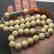 Misbaha tesbih Baltic amber white 33 beads ø11mm 44.7 - 6
