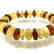 Vintage bracelet Baltic amber faceted doughnuts various - 2