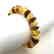 Vintage bracelet Baltic amber faceted doughnuts various - 7