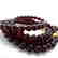 Tibetan japa mala Baltic amber cherry beads ø10mm 80 - 6