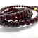 Tibetan japa mala Baltic amber cherry beads ø10mm 80 - 7