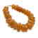 Art deco bracelet Baltic amber beads silver clasp rare - 6