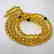 Tibetan japa mala Baltic amber golden 108 beads ø10mm - 4