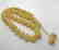 Misbaha tesbih Baltic amber yellow 33 beads ø12.5mm - 6