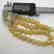 Misbaha tesbih Baltic amber yellow 33 beads ø12.5mm - 7