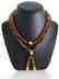 Japa mala necklace Baltic amber cognac beads ø9mm 52