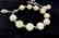 Sterling silver white Baltic amber set bracelet - 2
