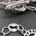 Sterling silver white Baltic amber set bracelet - 8
