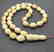 Misbaha tesbih Baltic amber white 33 beads 17x12mm 48.5 - 2