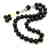 Misbaha tesbih Baltic amber black 33 beads ø10mm 27