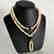 Japa mala necklace Baltic amber cream beads ø9mm 58.8