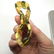 Vintage Bracelet Baltic amber cut cabochons, 19.7 grams - 9
