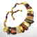 Vintage wide collar necklace Baltic amber 35mm 50cm - 3