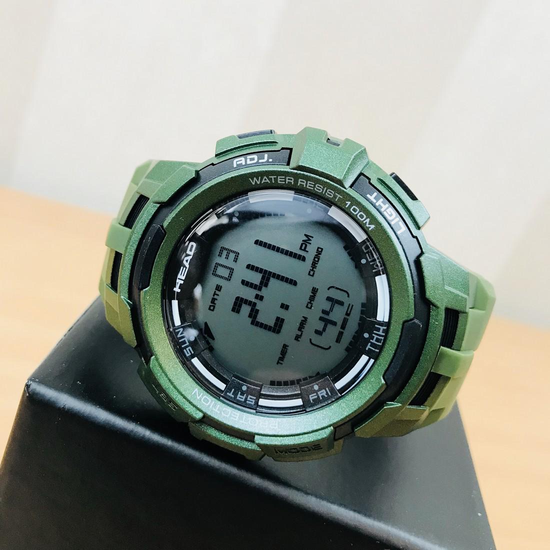 HEAD Super G Green Multifunctional Watch (1 of 10)