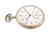 Vintage Omega Stainless Steel Hand Wind Pocket Watch - 7