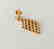 19.2 carats - gold earrings - 4