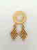 19.2 carats - gold earrings - 5