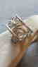 Beautiful Carved Silver Filigree Ring - 2