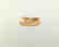 Earrings gold 19.2 carats With 1.7 grams total Purity - 5