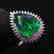 2.97ct Emerald Ring in 18kt White Gold - 2