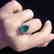 2.97ct Emerald Ring in 18kt White Gold - 6